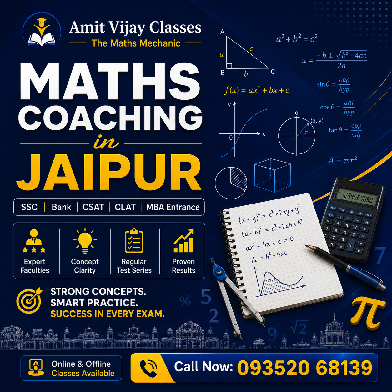 Maths Coaching for Competitive Exams in Jaipur